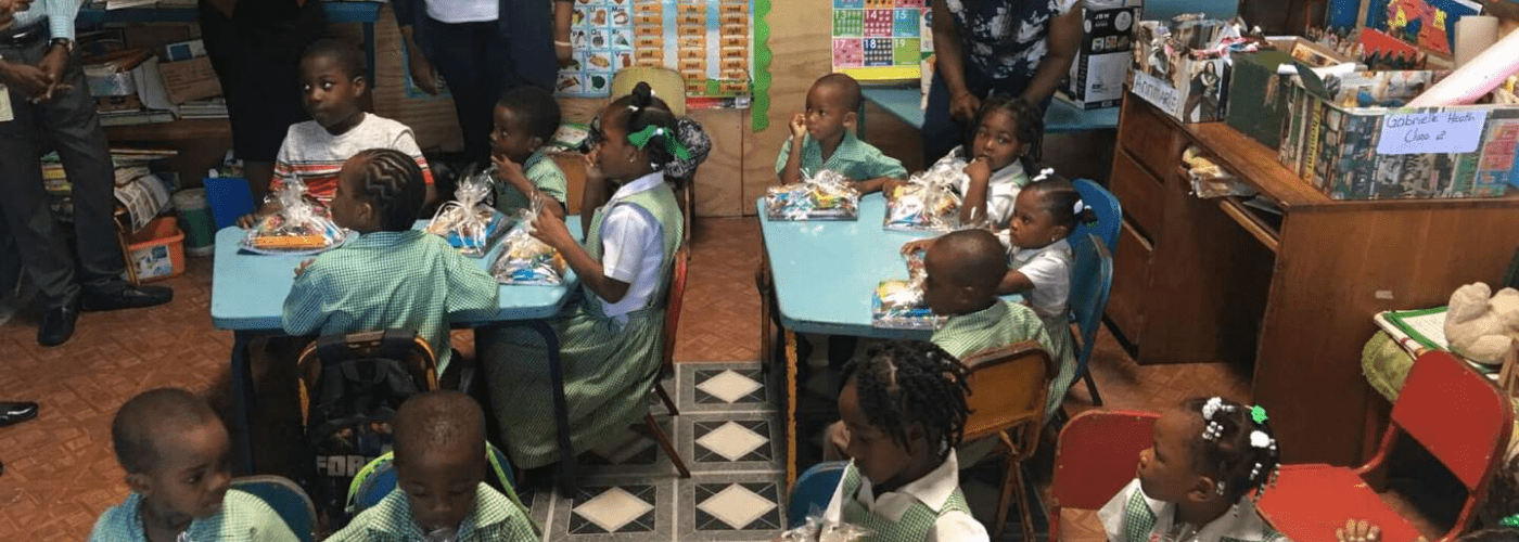 NICE Global shares joy with Rodlyn Fisher Basic School